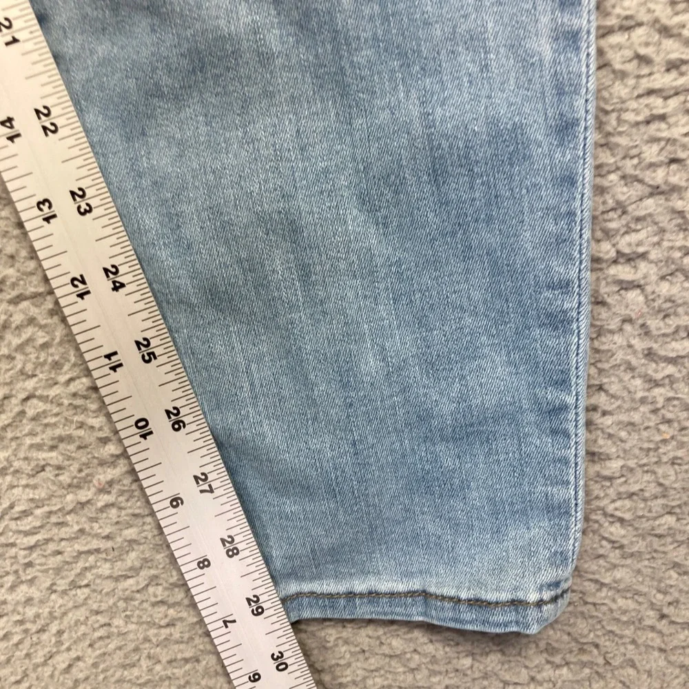Kut from the Kloth Toothpick Skinny Jeans Women 20W‎ Light Wash Distressed Denim
